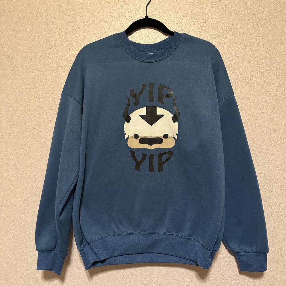 XL “Yip Yip” Avatar Last Airbender Crewneck